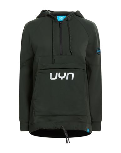 Jump Woman Sweatshirt Dark green Size XL Polyester, Elastane