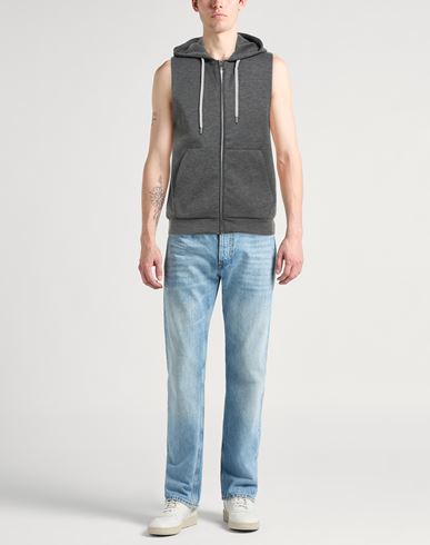 At. p.co Man Sweatshirt Grey Size L Polyester, Viscose, Elastane