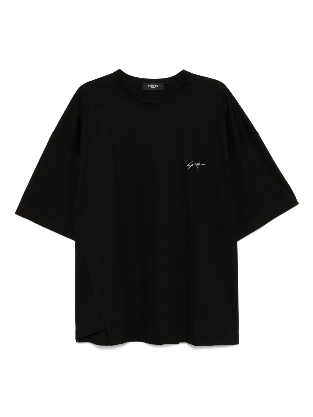 SONGZIO autograph asymmetric T-shirt - White