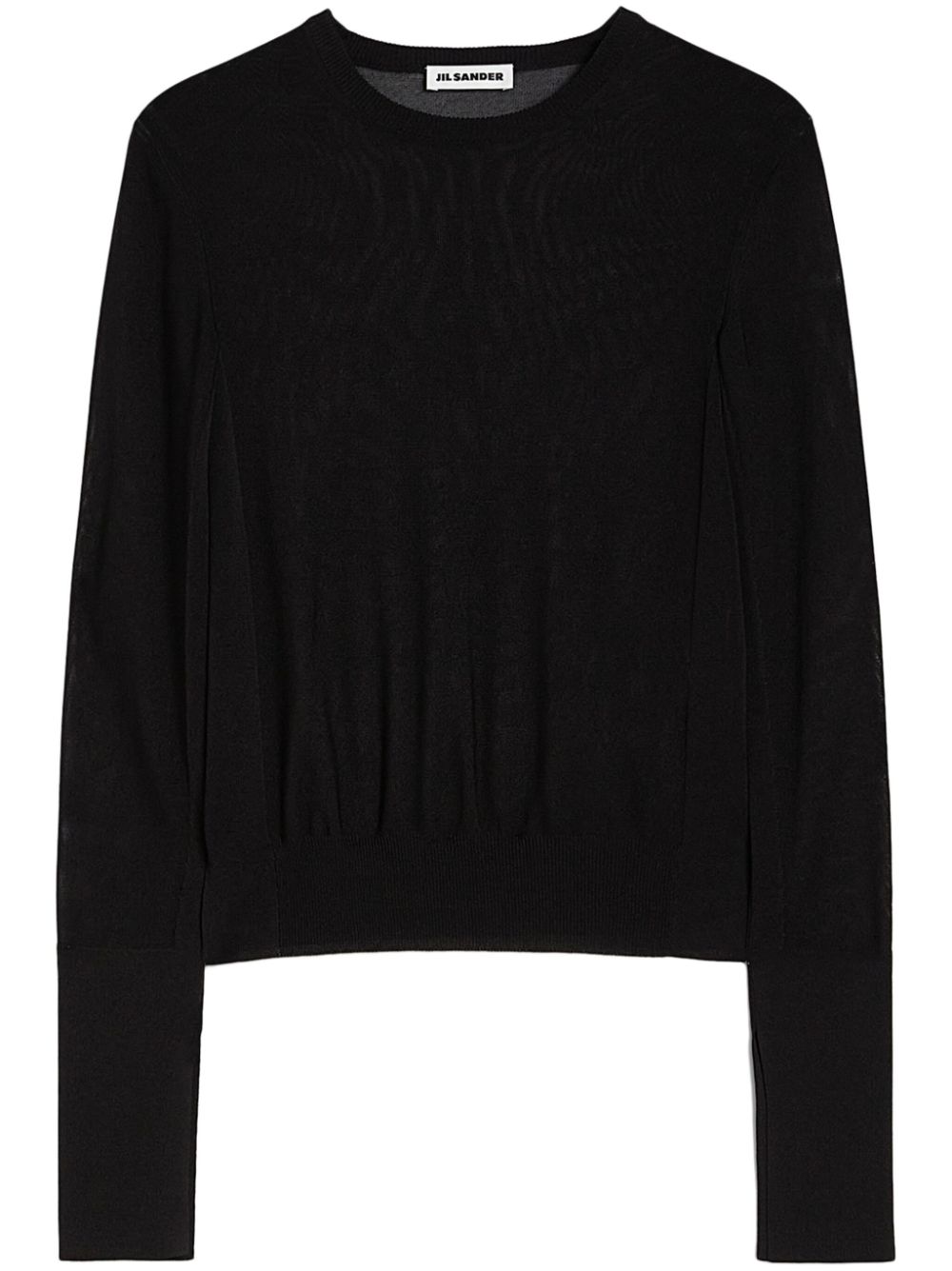 Crew-neck jumper - Black
