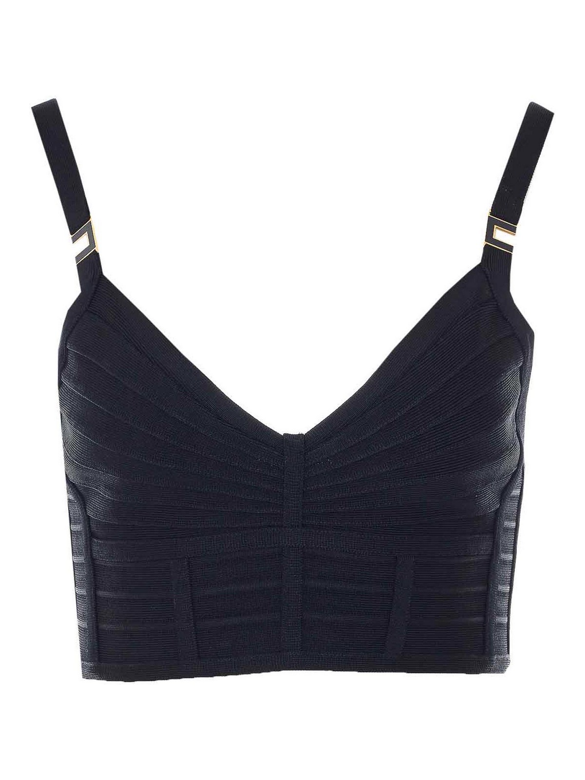 Top Black Viscose - Women