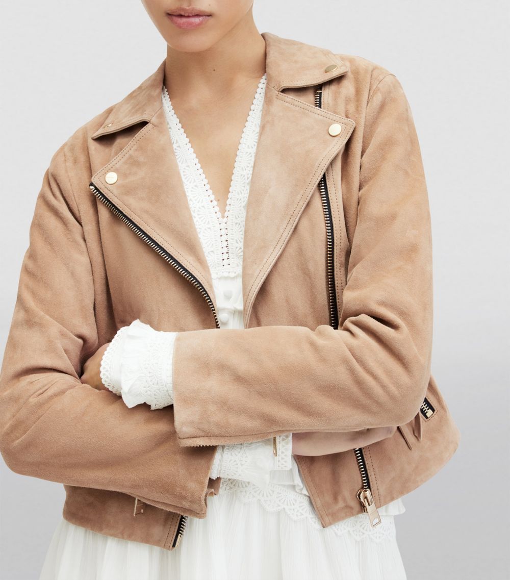 Suede Dalby Biker Jacket