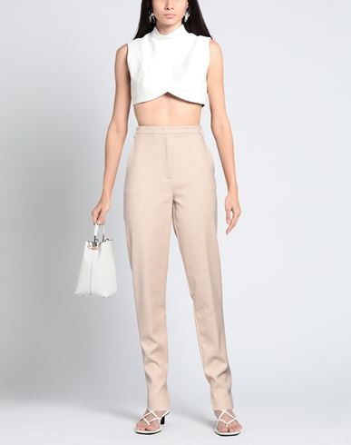 Woman Pants Beige