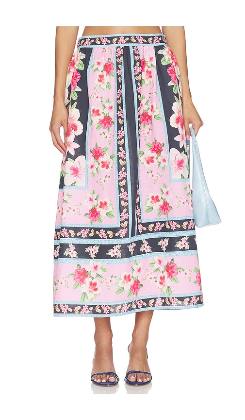 Yumi Kim Viola Skirt in Pink,Navy. - S also in XS, M