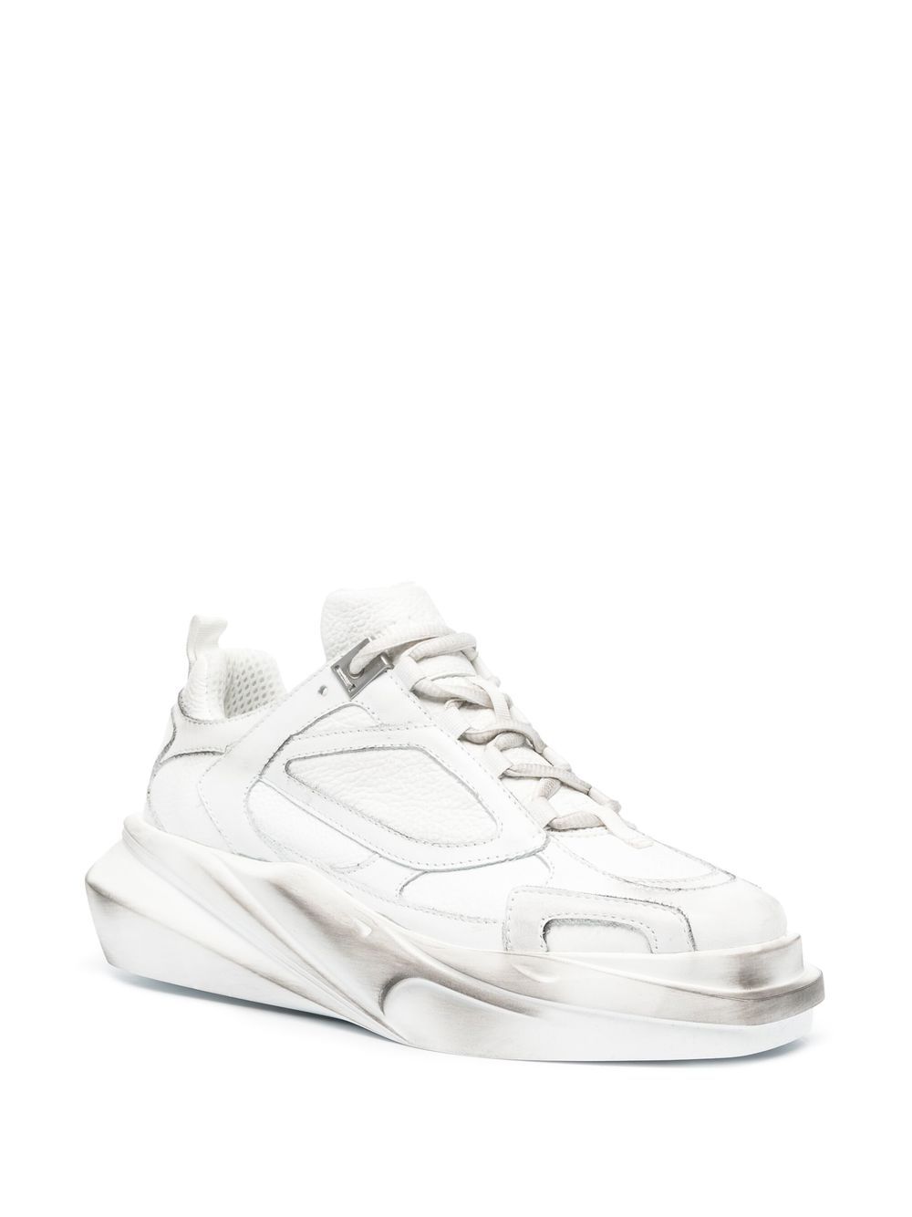 Chunky low-top sneakers - White