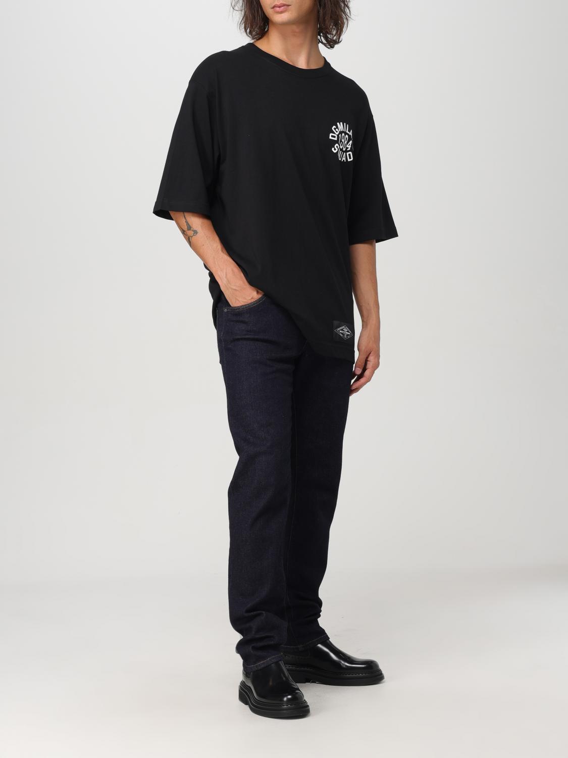 Logo-print cotton T-shirt - Black