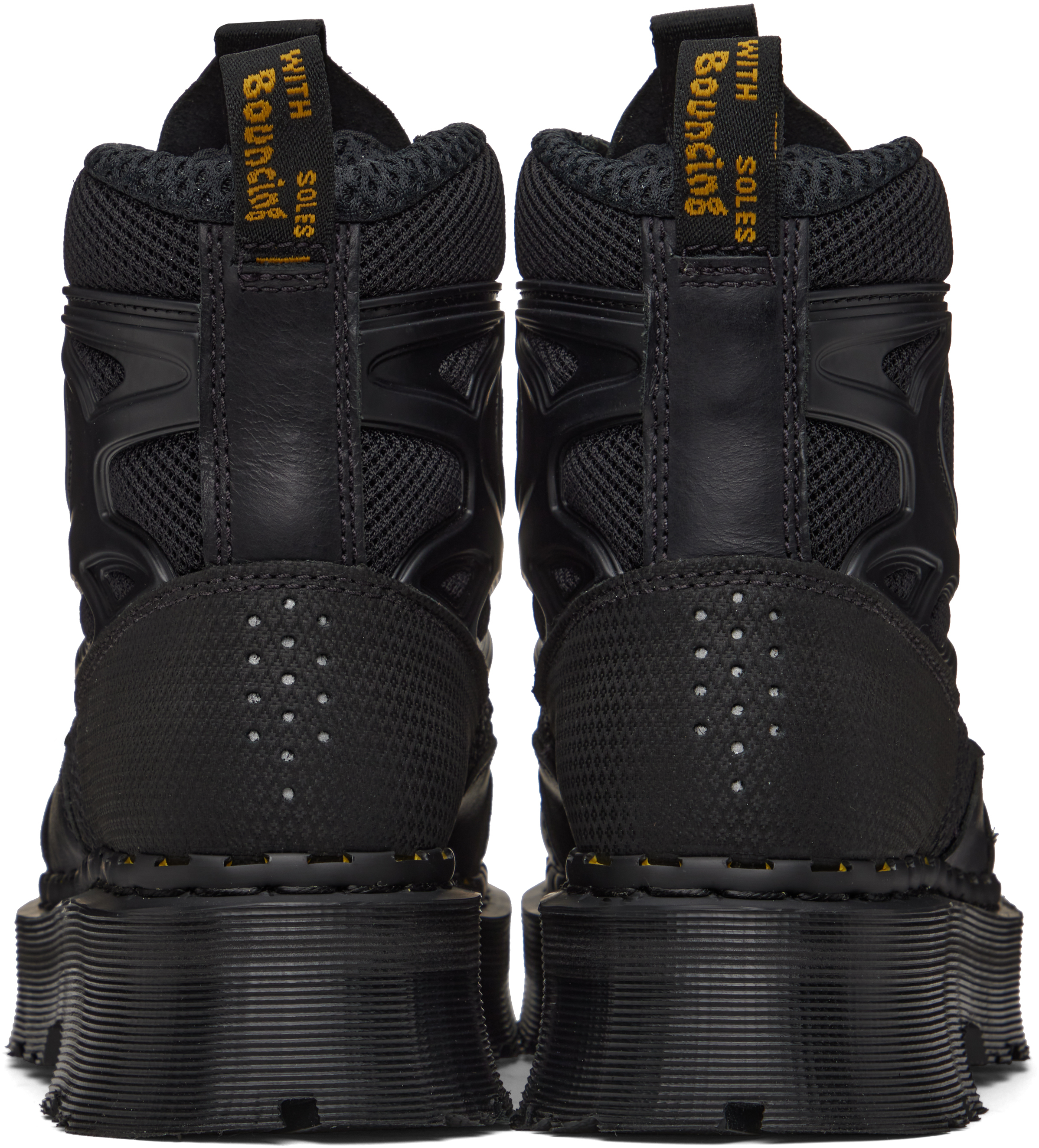 Dr. Martens Black Exoshield XX01 Steel Toe Leather Boots