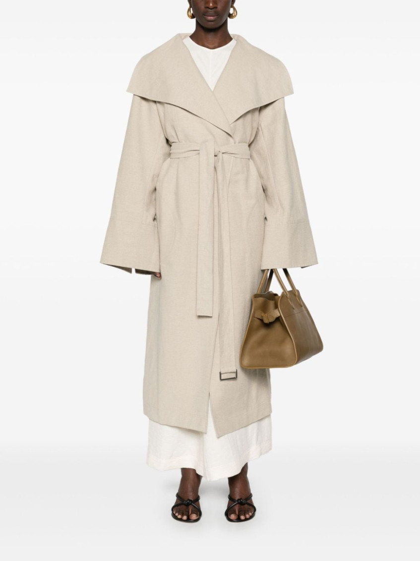 - Signature Linen Coat
