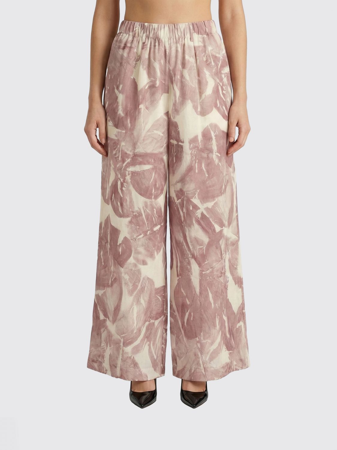 Pants Woman color Blush Pink