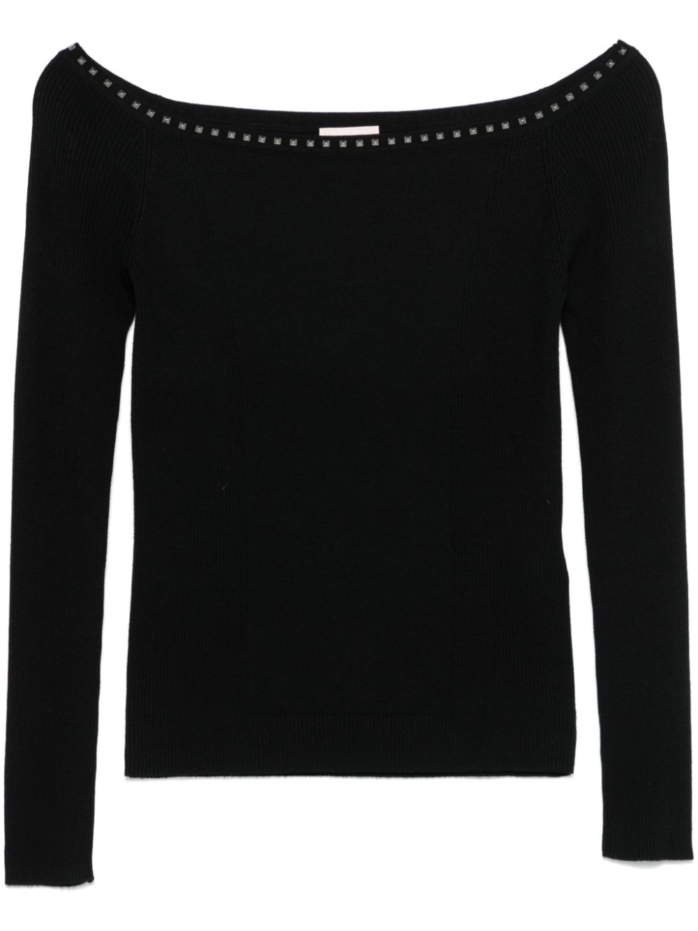 Off-shoulder top - Black