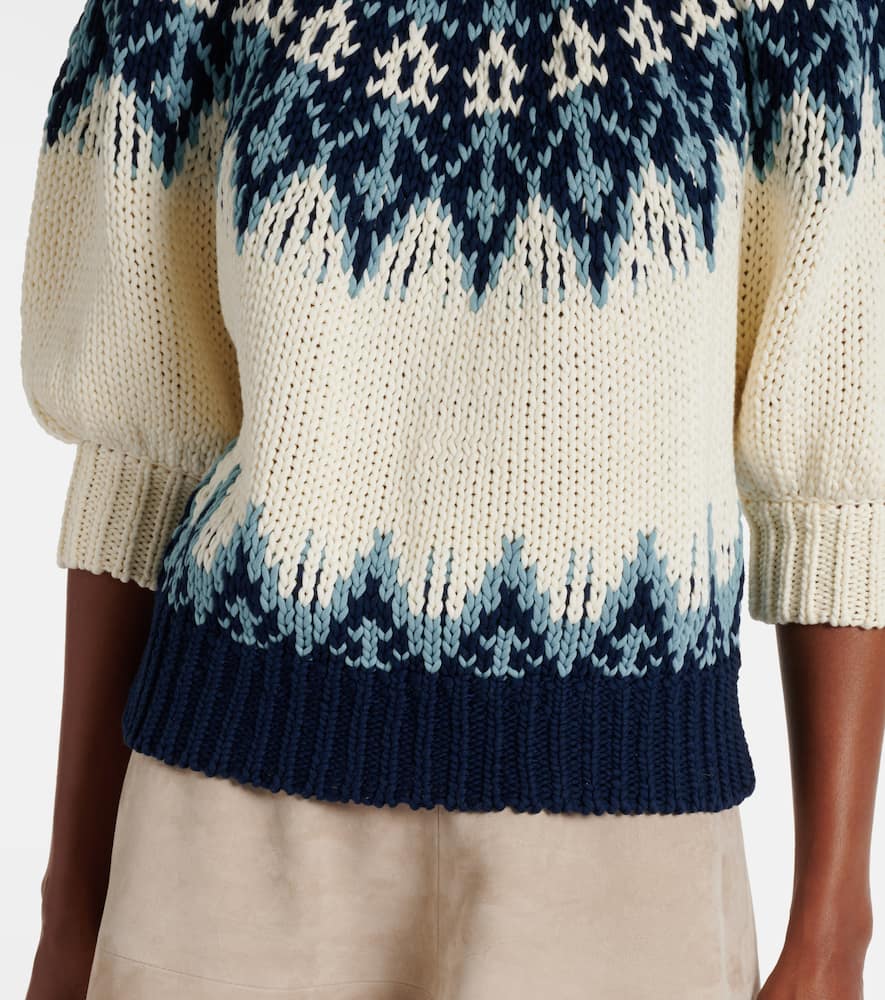 Cotton sweater