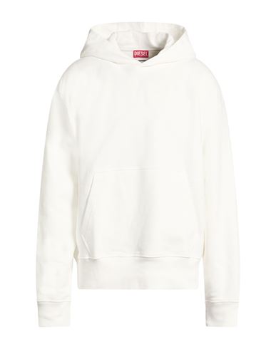 Man Sweatshirt White Size M Cotton