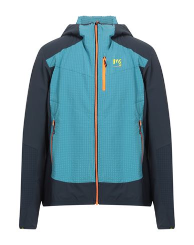 Karpos Man Jacket Azure Size XL Polyester, Elastane, Polyamide, Viscose