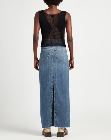 Denim Woman Top Black Size XXS Cotton, Polyamide, Polyester
