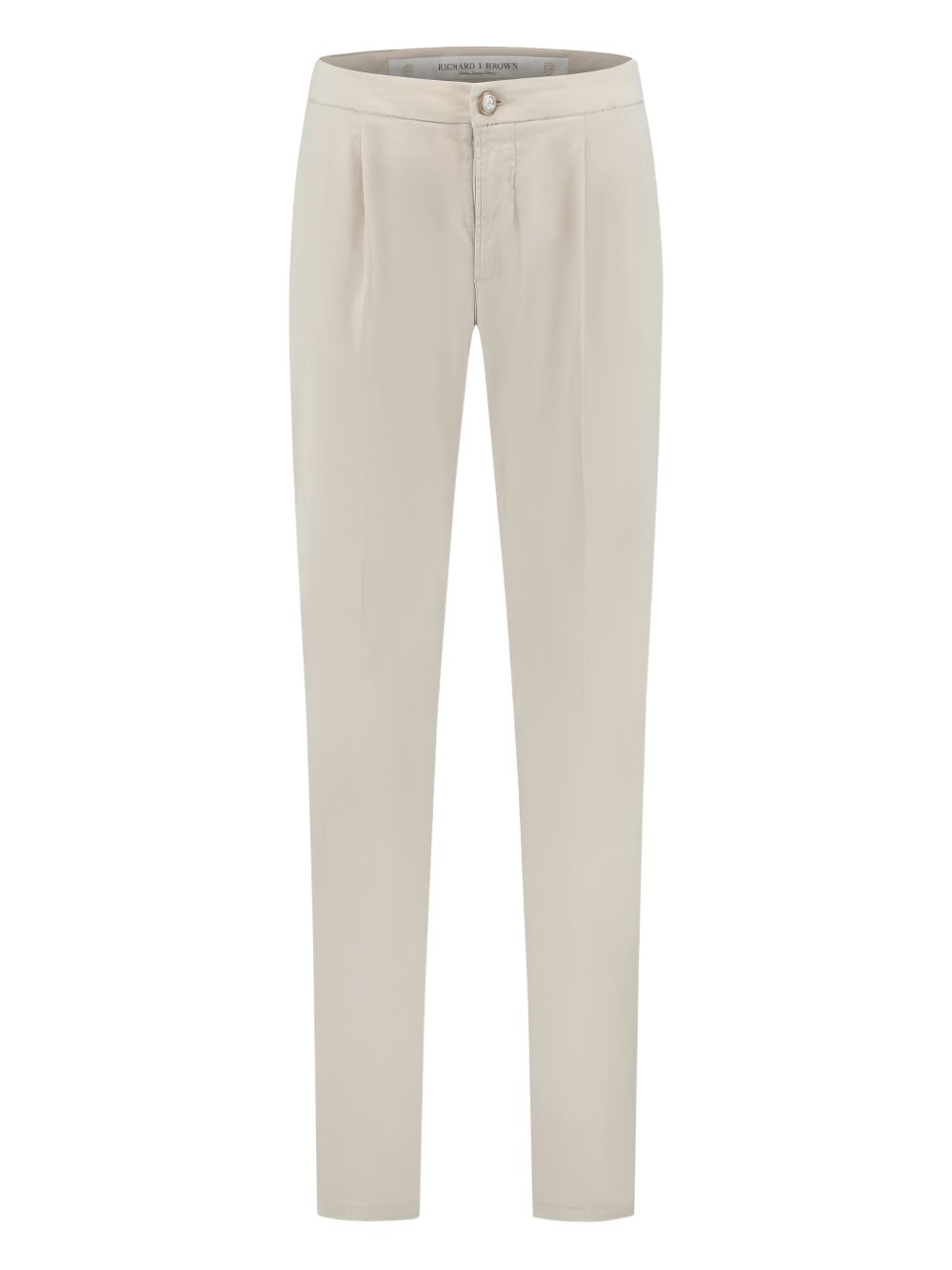 Dart-detail trousers - Neutrals