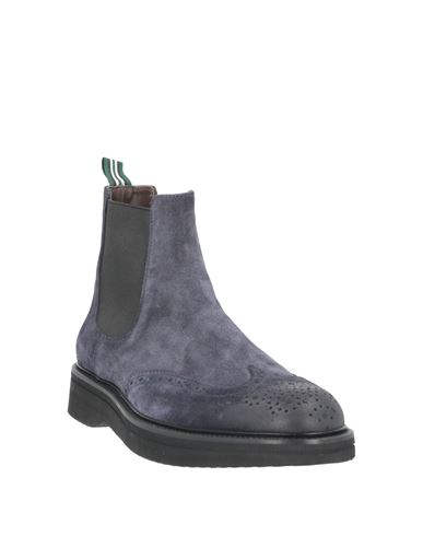 Man Ankle boots Navy Size 9 Leather