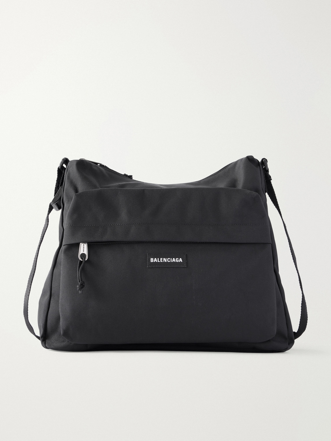 Explorer Logo-Appliquéd Canvas Messenger Bag