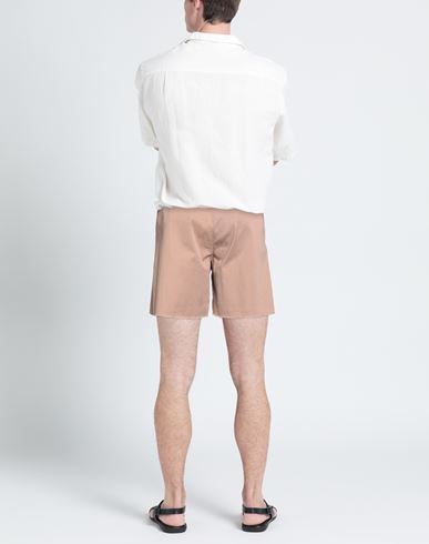 Man Shorts & Bermuda Shorts Light brown Size 31 Cotton