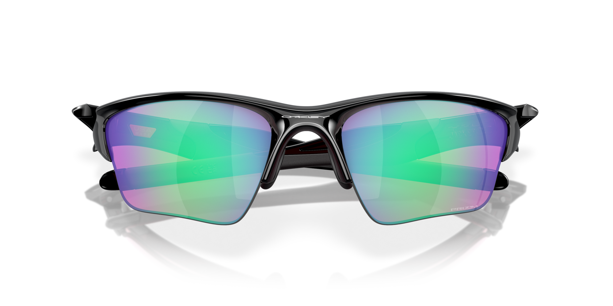 Oakley Unisex Oakley OO9154 HALF JACKET 2. 915449 Sunglasses O_matter Black Violet Squared Normal Priz