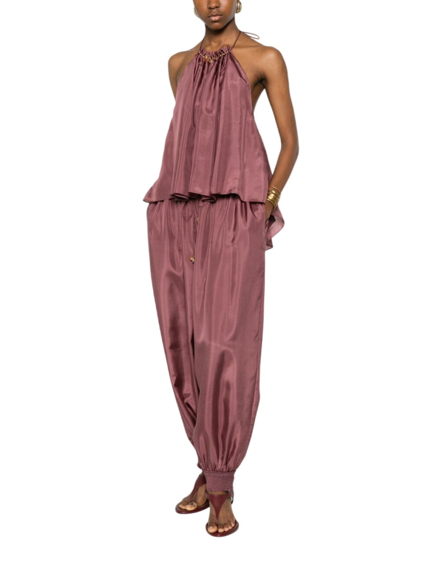 Aster Silk Trousers