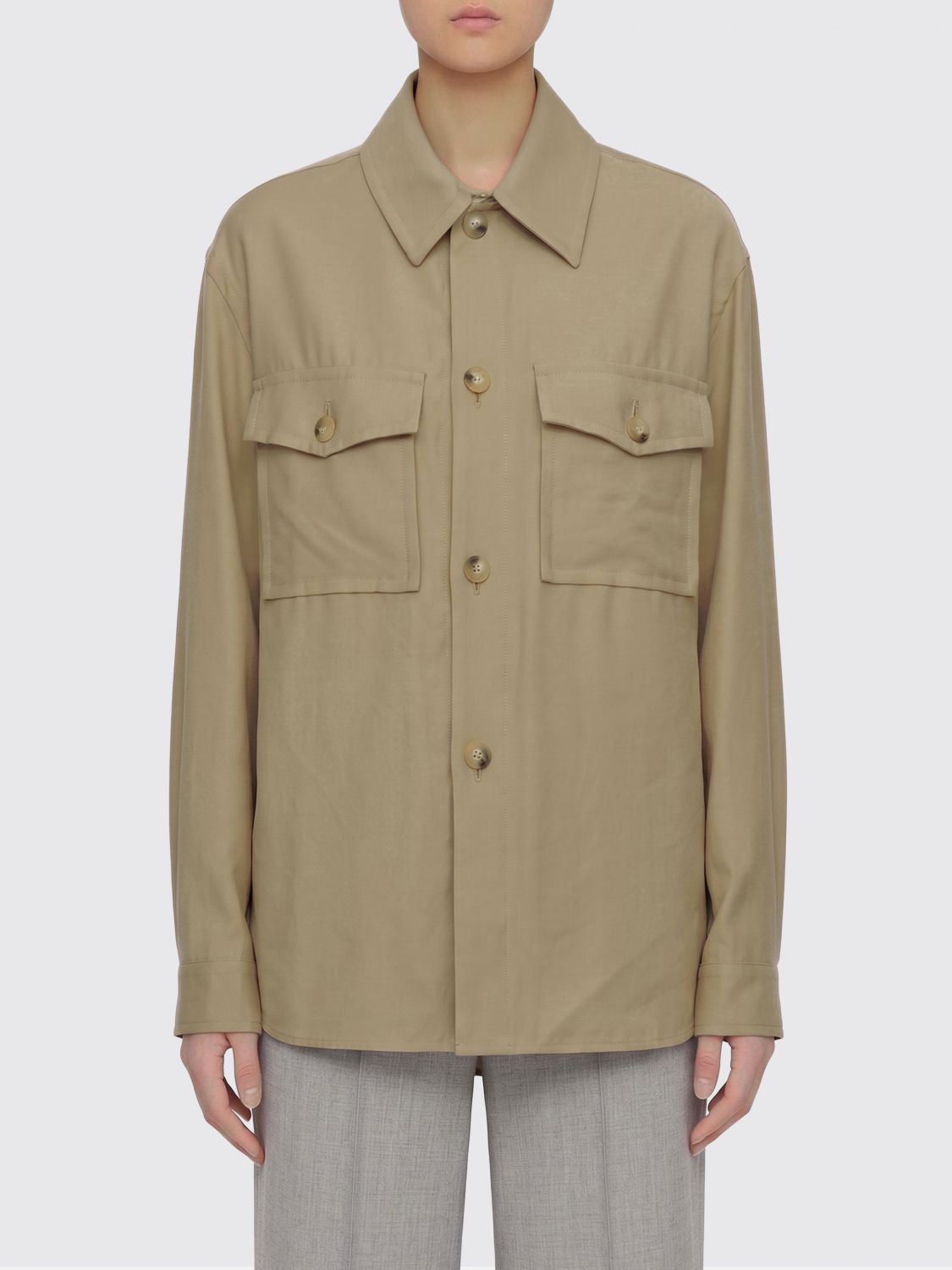 Shirt Woman color Beige