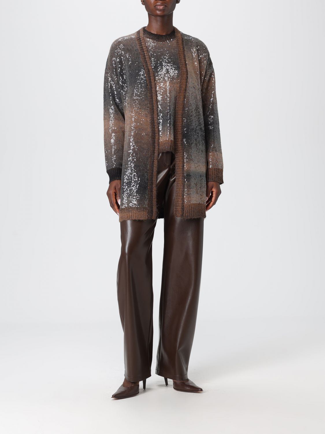 Sweater Woman color Brown