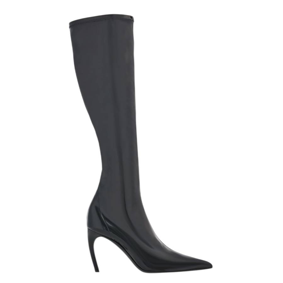 High Patent Stretch Boot