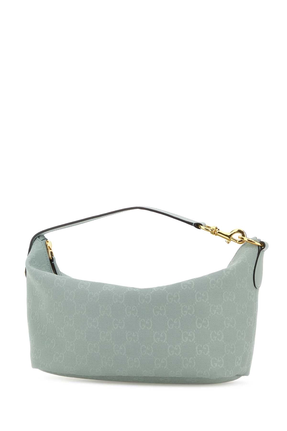 Gucci Light Blue Canvas Gucci Vanity Handbag