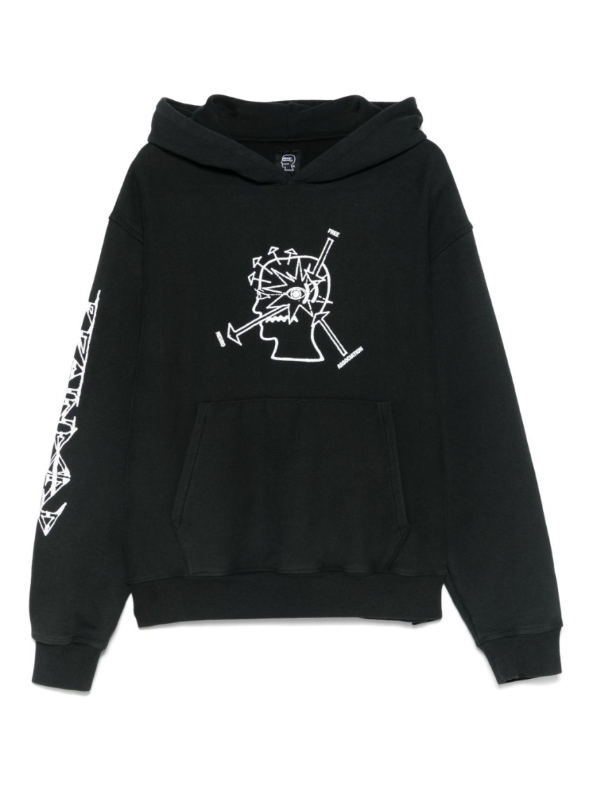 Black Neuro Free hoodie
