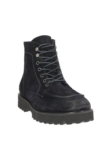 Man Ankle boots Midnight blue Size 6 Leather