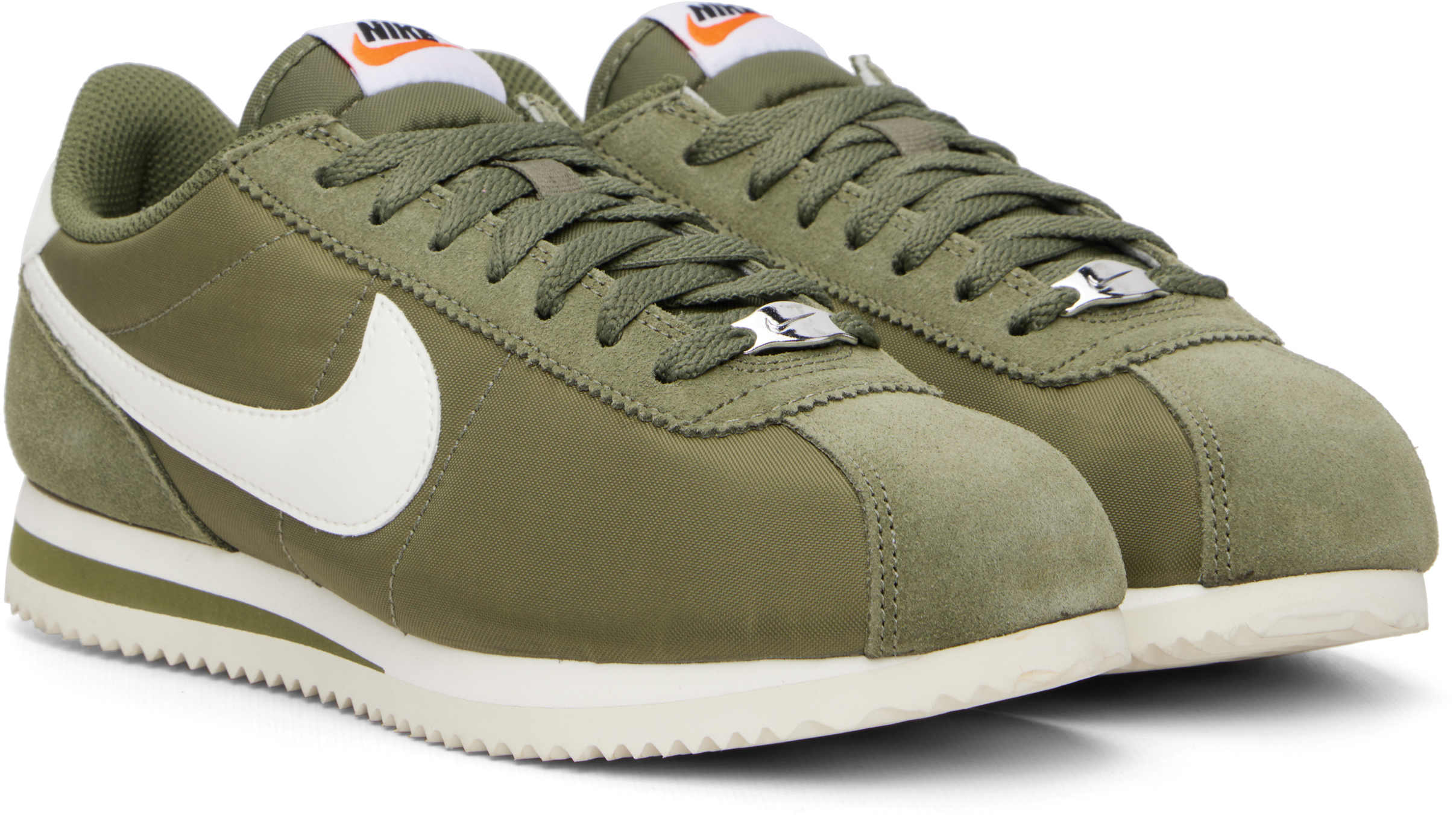 Khaki Cortez Textile Sneakers