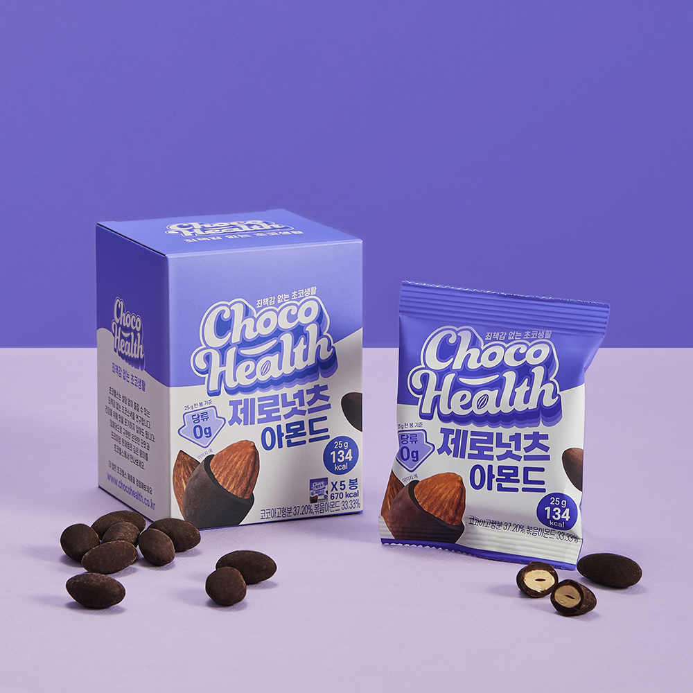 Sugar-Free Zero Nuts Almond Choco Ball 25g 5 Packs