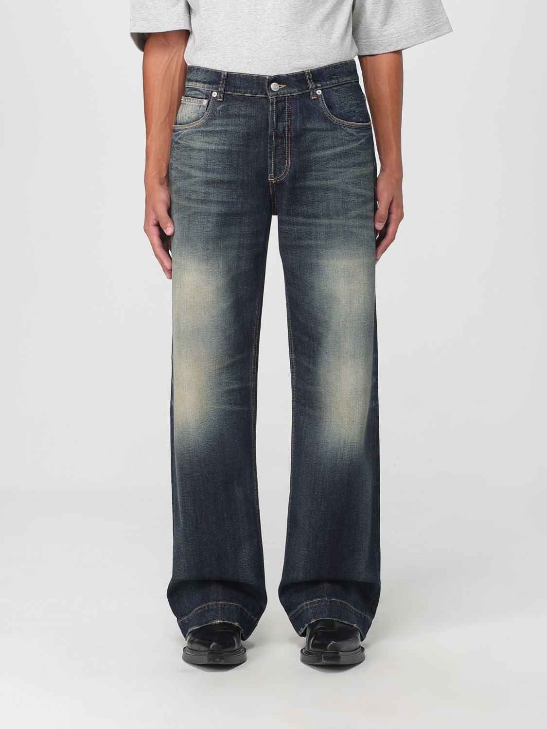 Jeans Men color Blue