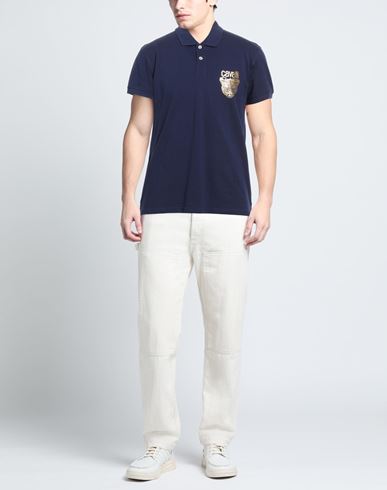 Man Polo shirt Blue