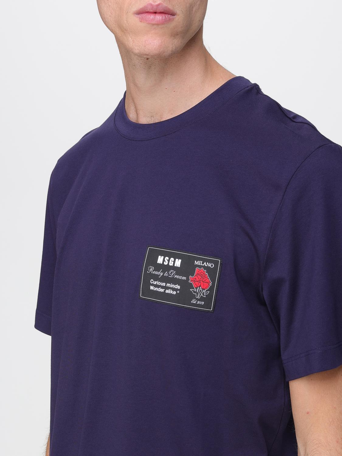 T-Shirt Men color Blue