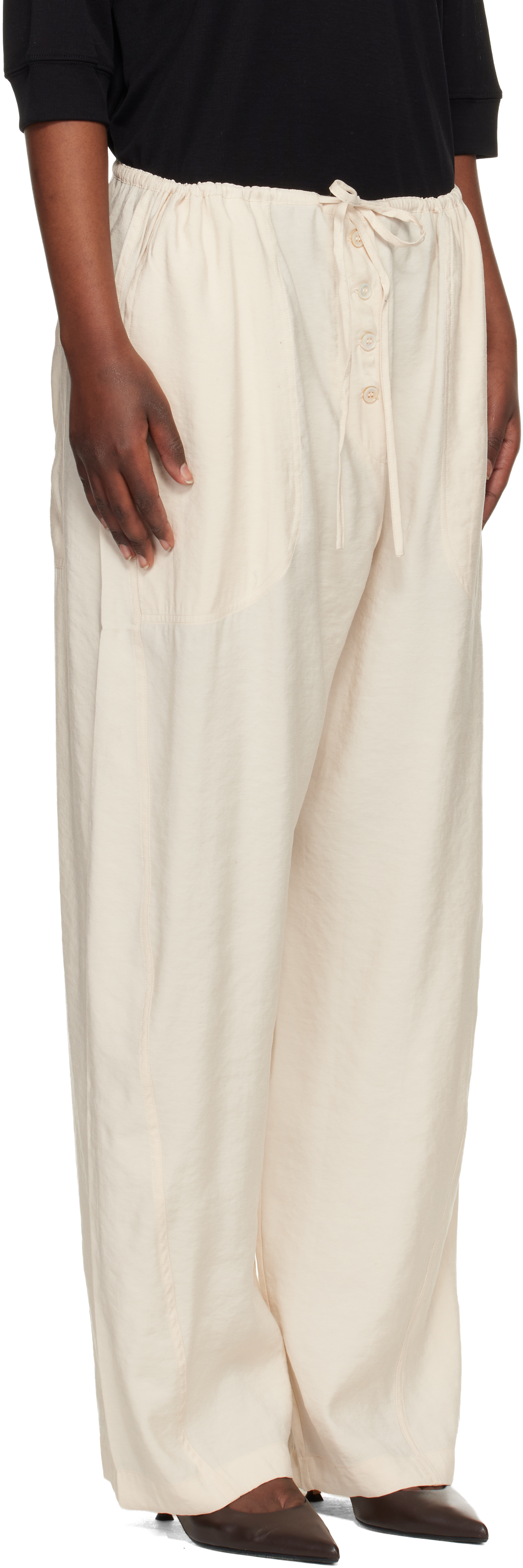 Beige Hera Trousers