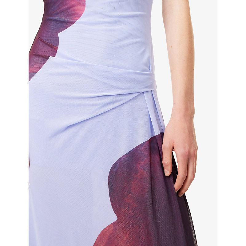 Womens Georgiana Strapless Woven Maxi Dress