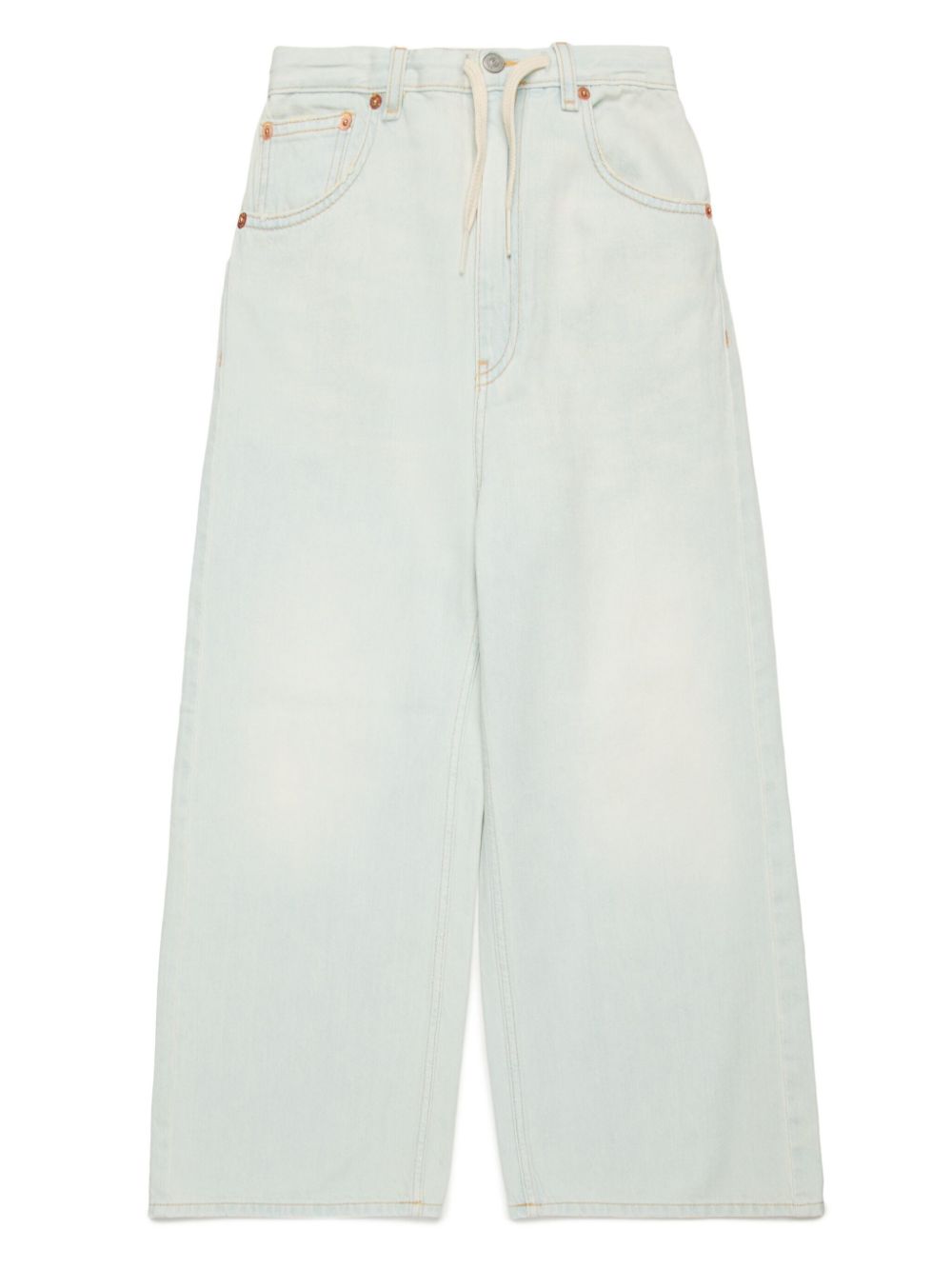 Wide-leg jeans - White