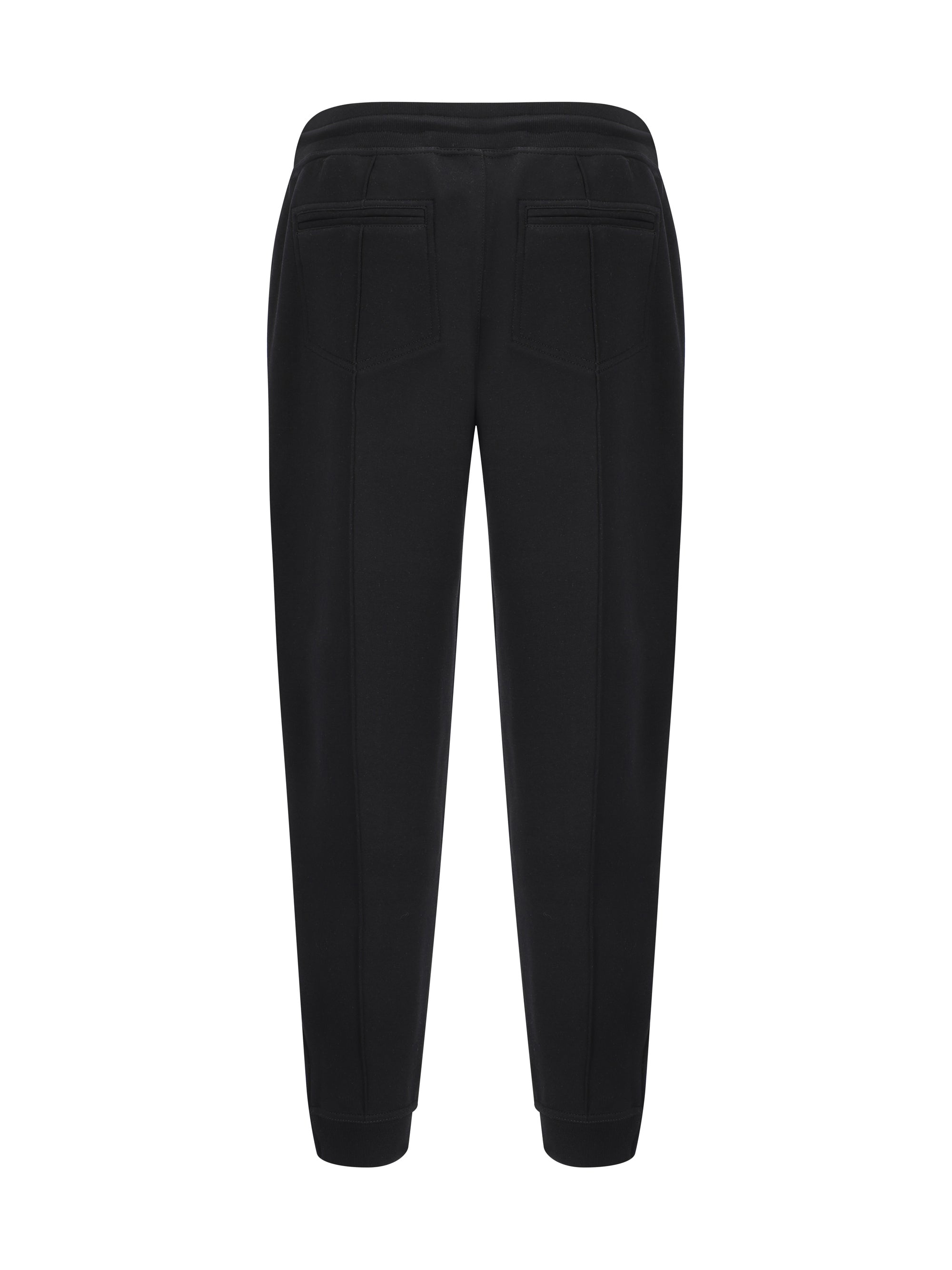 Cotton Sweatpants Joggers — Black