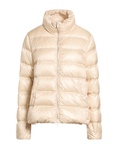 Woman Puffer Beige Size 6 Nylon