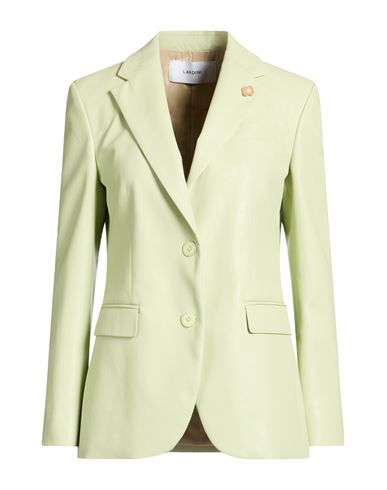 Woman Blazer Light green Size 2 Polyester