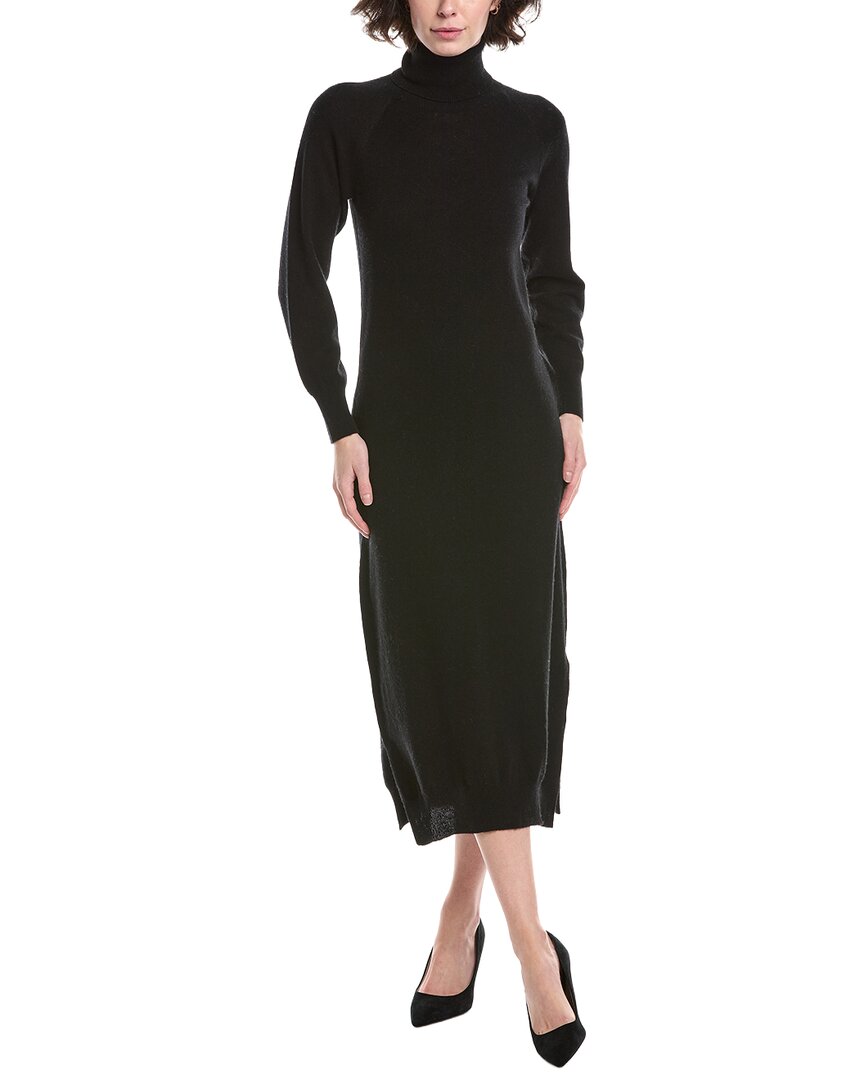 Turtleneck Wool & Cashmere-Blend Sweaterdress