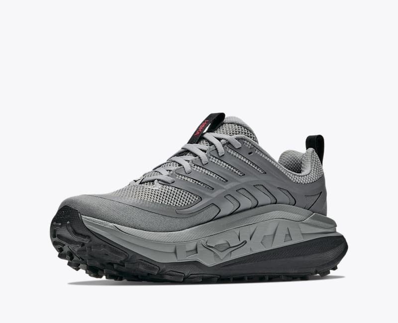 HOKA Men's Stinson 8 Shoes in Galactic Grey/Black