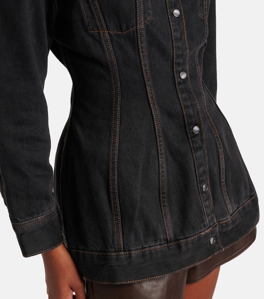 Wardrobe. NYC Contour denim jacket