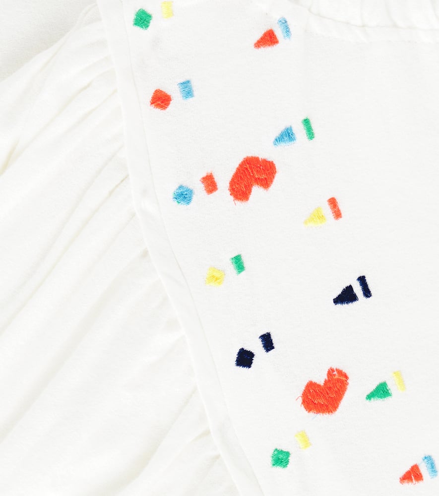 Fábula Embroidered cotton top