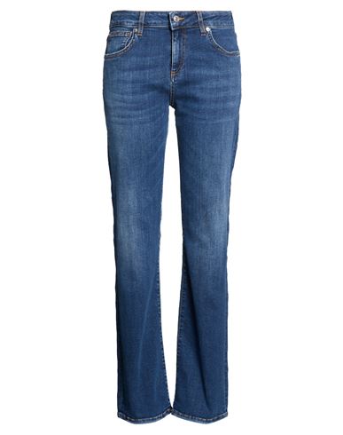 Roÿ Roger's Woman Jeans Blue Size 25 Cotton, Elastane