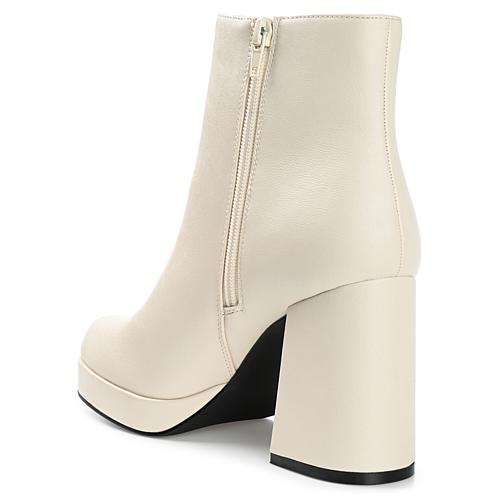 Collection Womens Tru Comfort Foam Mollie Bootie - White
