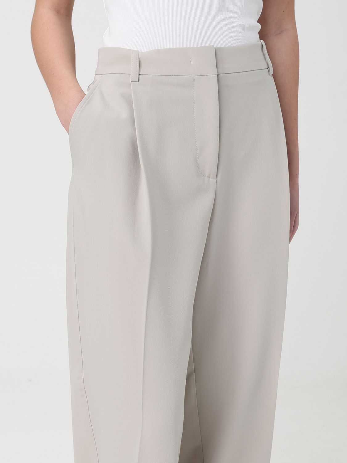 Pants Woman color Grey