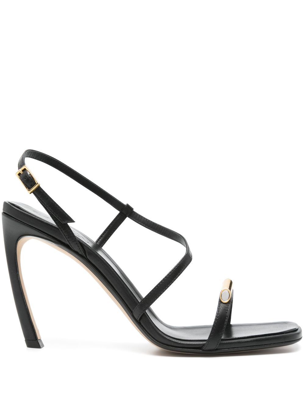 95mm Swing sandals - Black