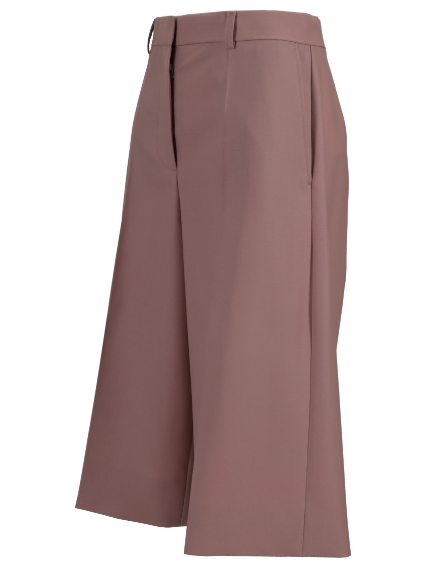 Pink Wool Pants
